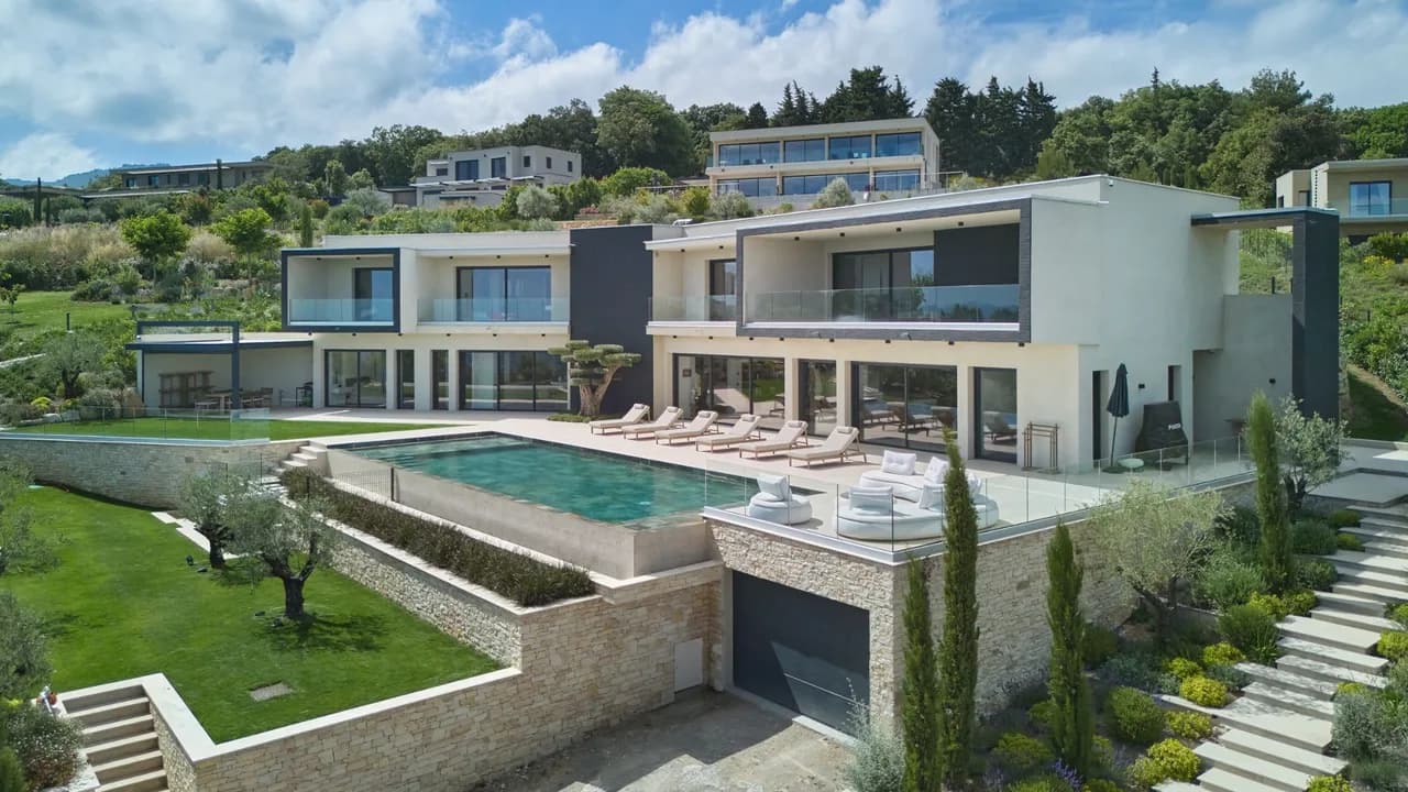 Modern Villa Near Cannes Coast