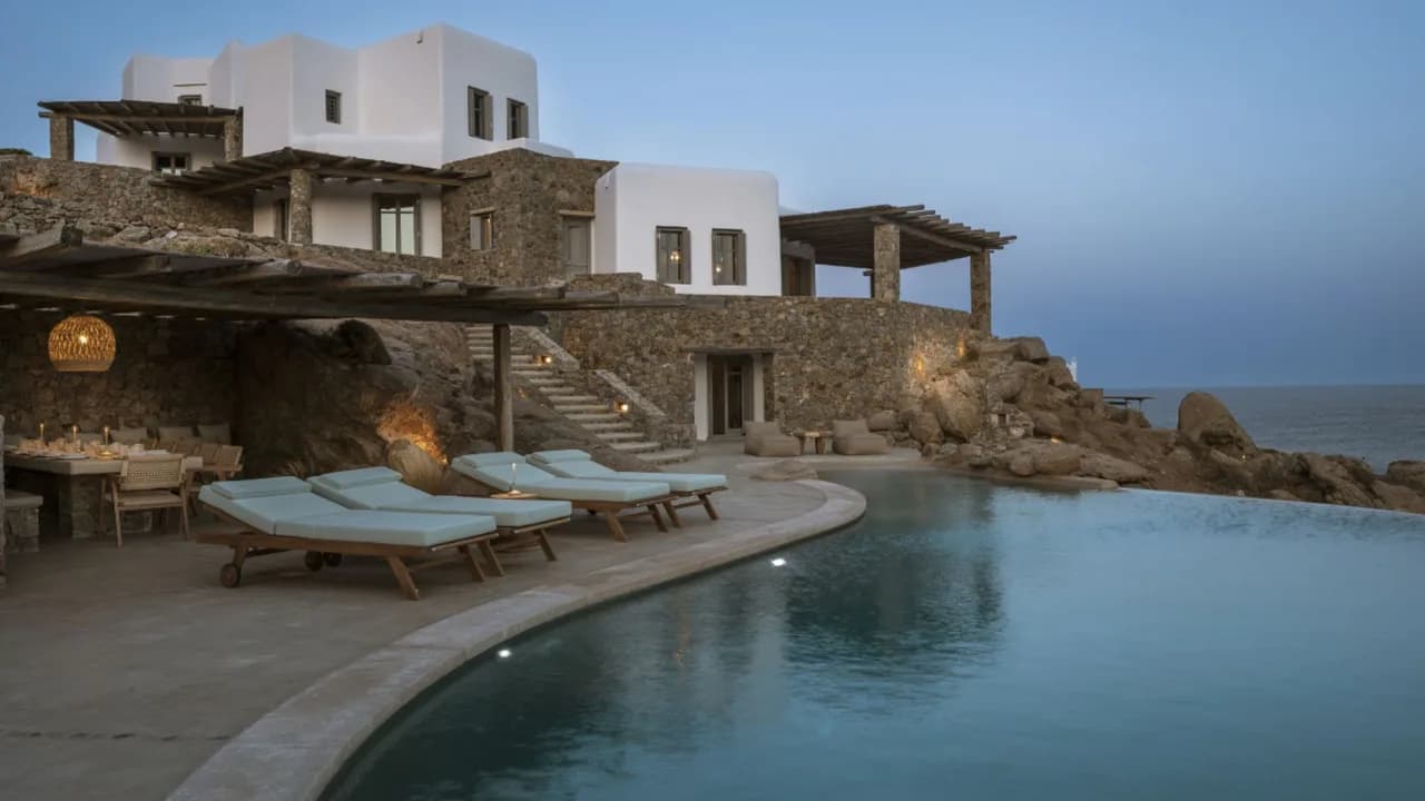 Minimalist Luxury On Mykonos Coast