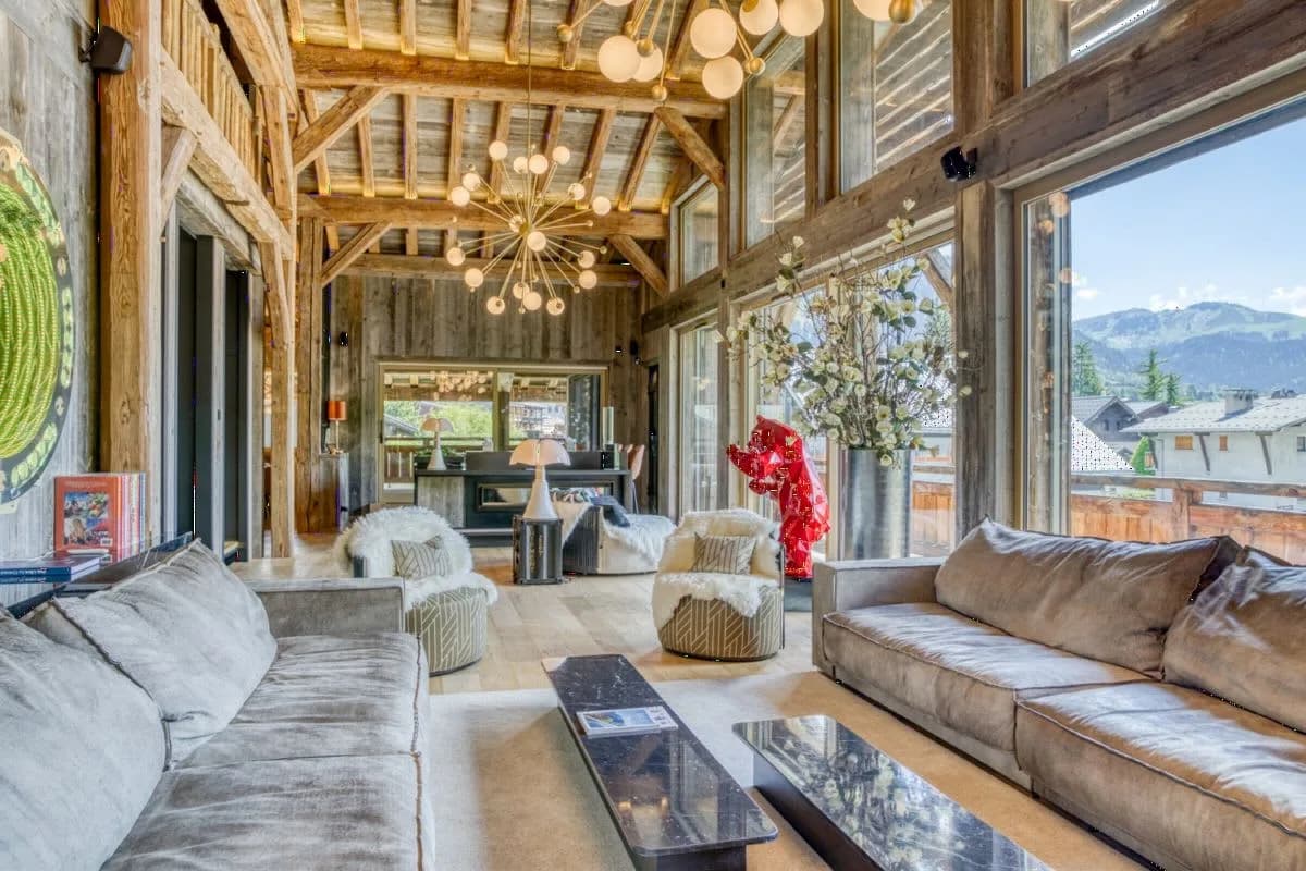 Modern Five-Level Chalet with Private Elevator