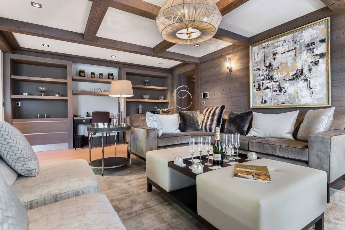 Cozy Courchevel Duplex With Wellness Amenities