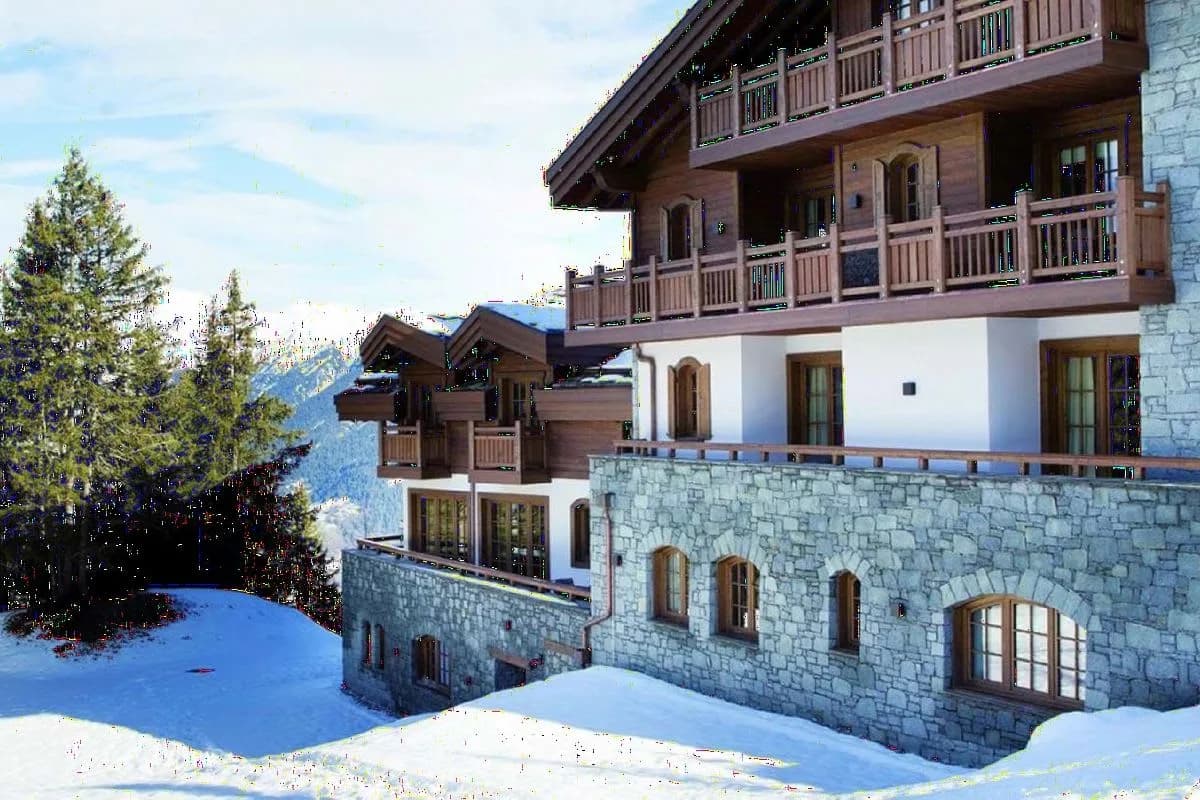 Stylish Courchevel Retreat With Spa Amenities