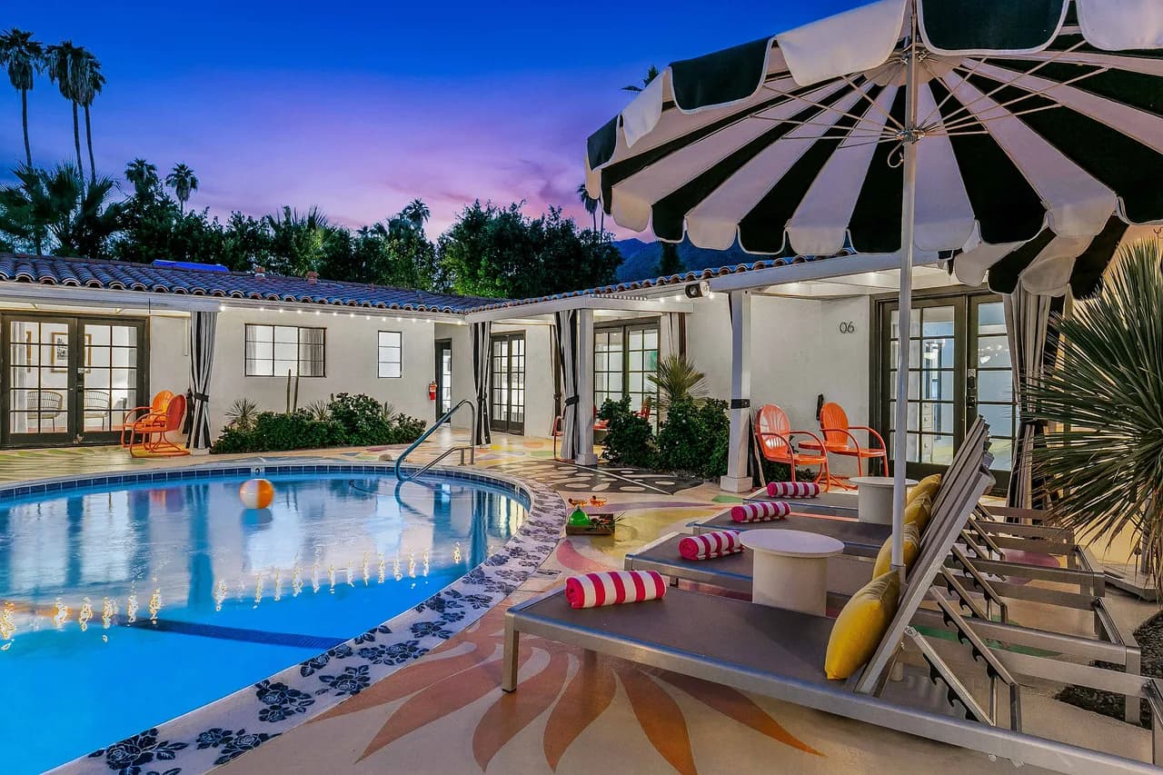 Sprawling Twenty-Three Bedroom Resort in Palm Springs