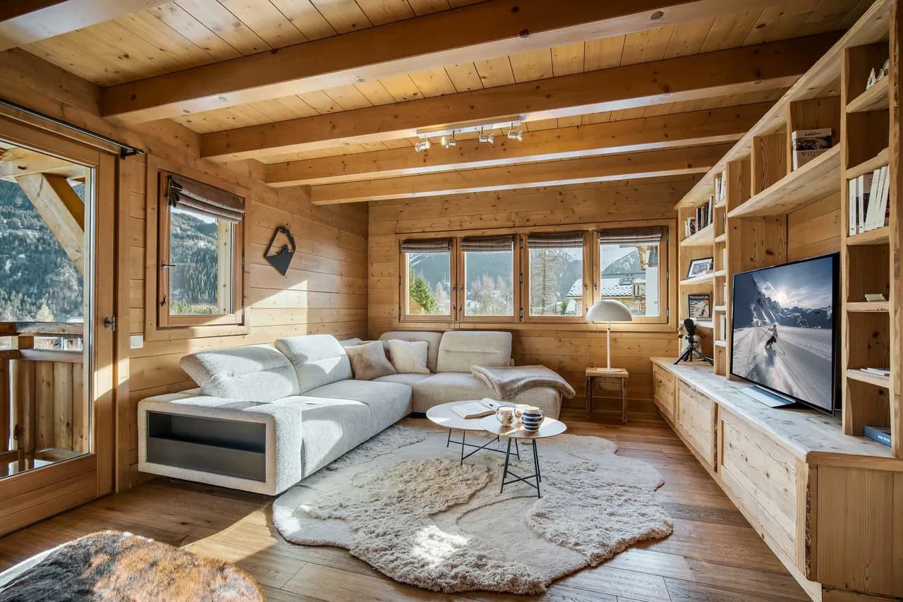 Relaxing Mont-Blanc Chalet With Jacuzzi