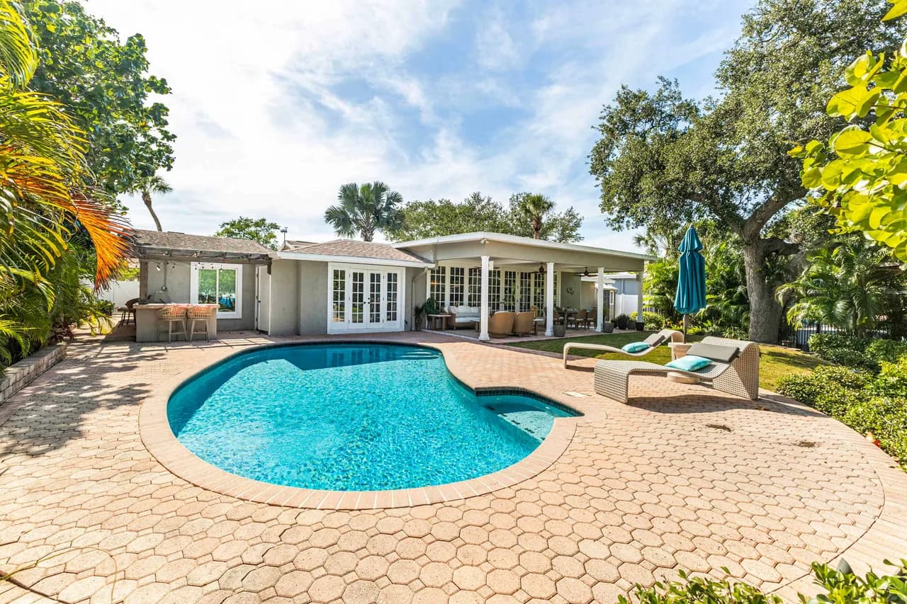 Waterfront Home with Pool & Dock