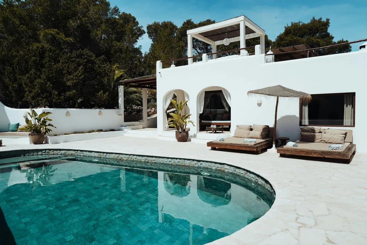 Private Ibiza Villa With Roof Terrace