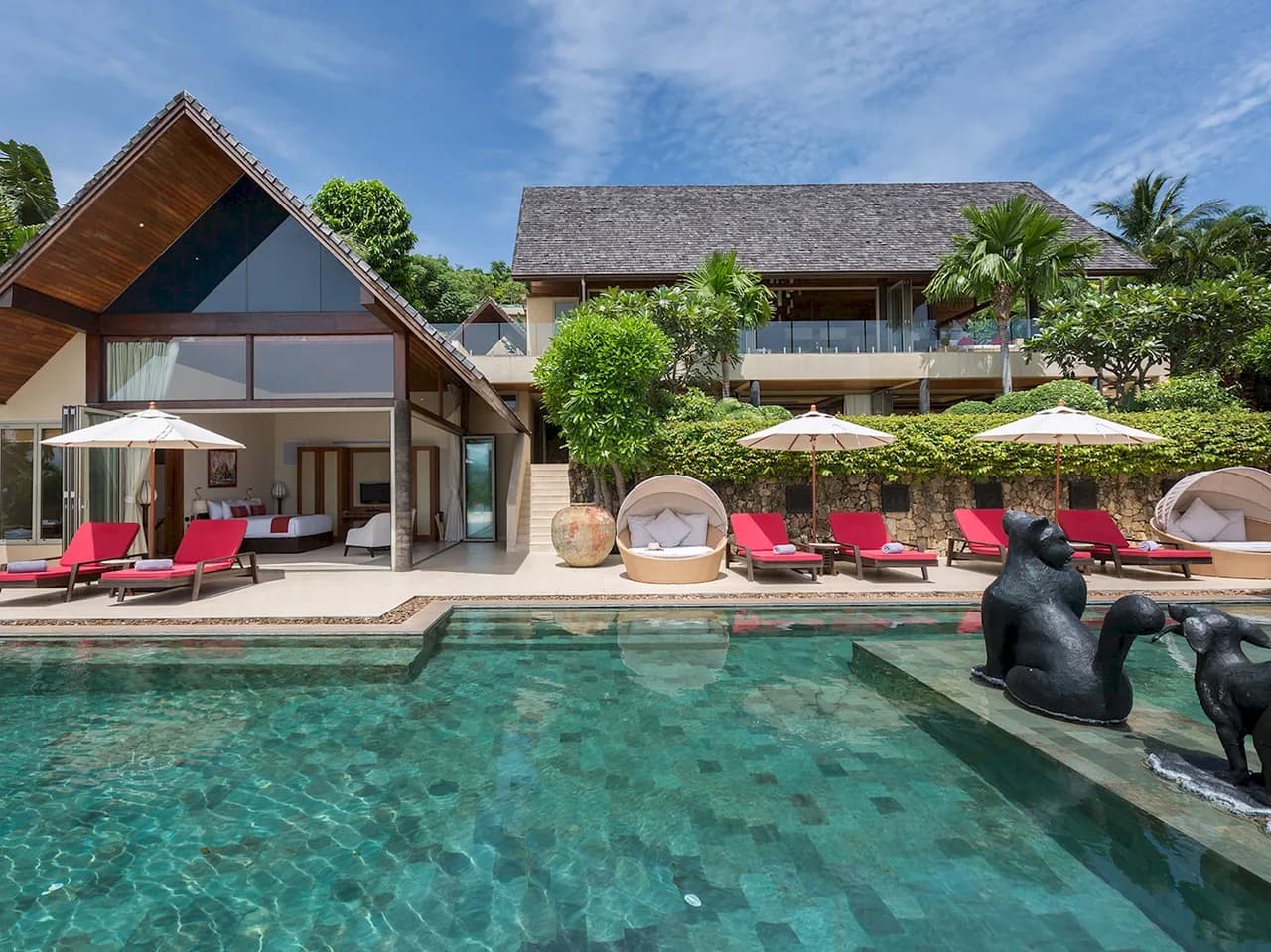 Garden View Four Bedroom Villa in Baan Bo Phut