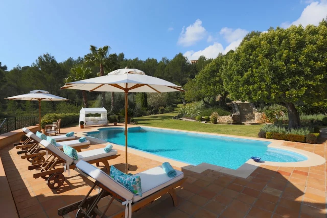 Terrace Garden Villa in Alaro Mallorca Spain