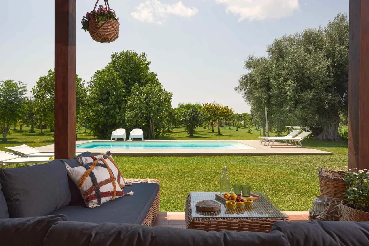 Poolside Three Bedroom Villa in Lido di Noto