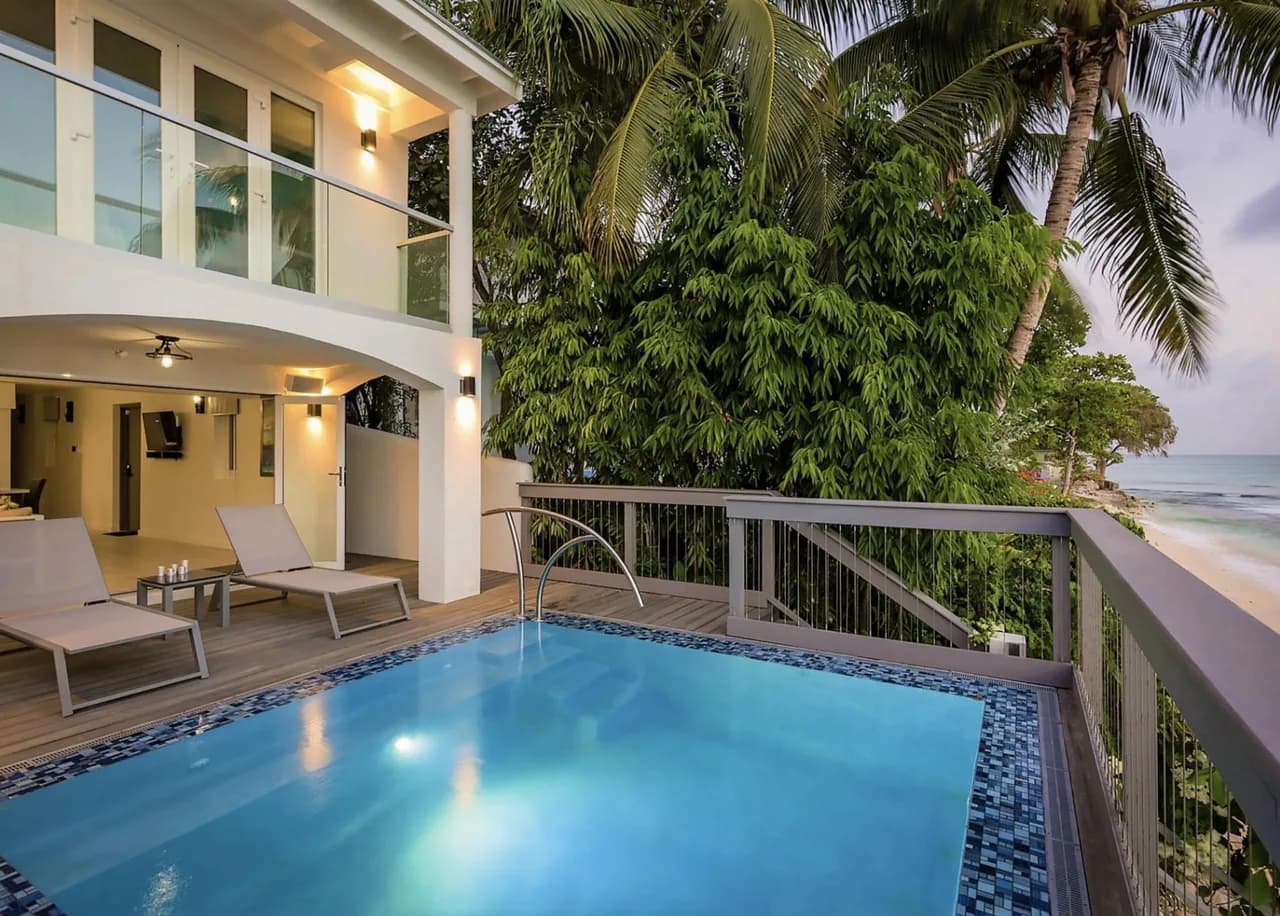 Beachfront Modern Villa in Prospect, Barbados