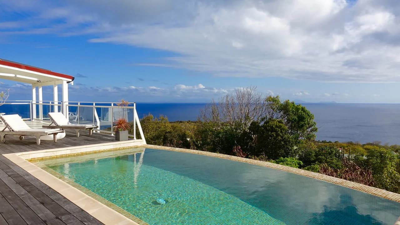 Heated Pool Villa in Lurin Saint Barthelemy