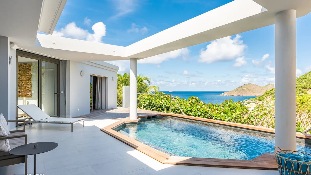 Heated Pool Villa in Flamands, St. Barthélemy
