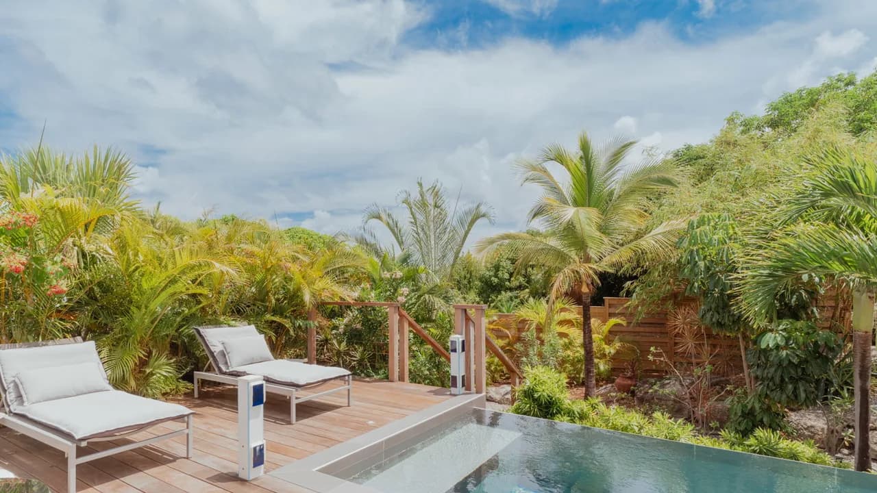Heated Pool Villa in Anse des Cayes, St. Barts