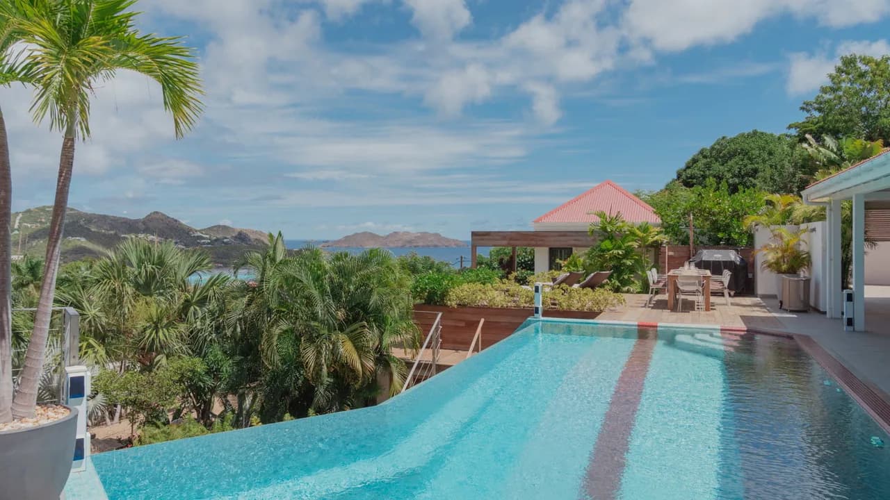 Jacuzzi Villa with Wine Cellar in St-Jean, St Barthélemy