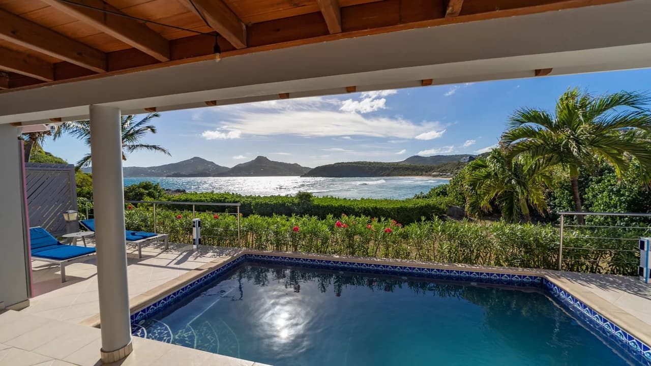 Private Pool Villa in Anse des Cayes, St. Barthélemy