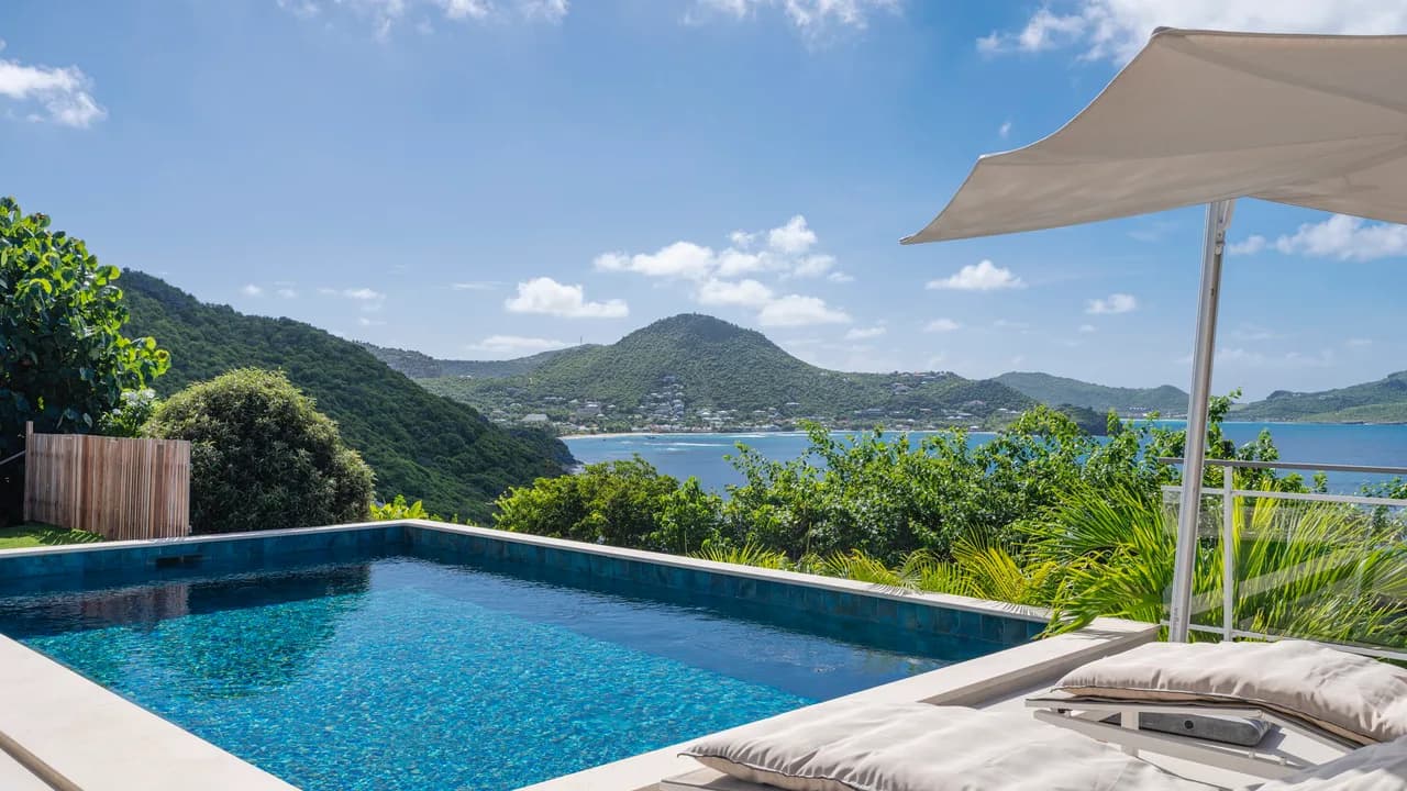 Ocean View Villa in Pointe Milou, St. Barts